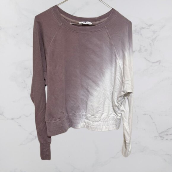 JoyLab Tops - Joy Lab Women's Gray Tie Dye French Terry Cropped Fit Sweatshirt